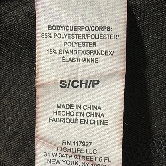 GAIAM Om Fit High Rise Straight Yoga Kick Capri Pants Size Small Black NEW - Picture 12 of 13